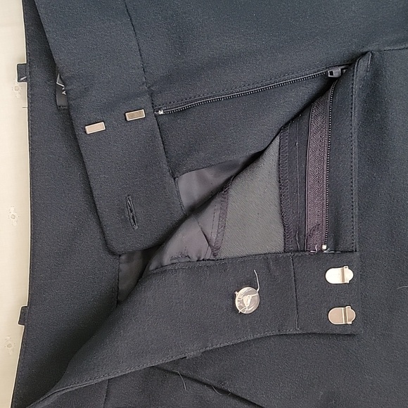 Women's Ann Taylor Factory Ankle Cropped Pants, Blue, Size 8P, Pre-owned - Picture 5 of 8